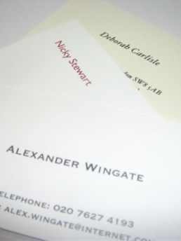 Calling cards